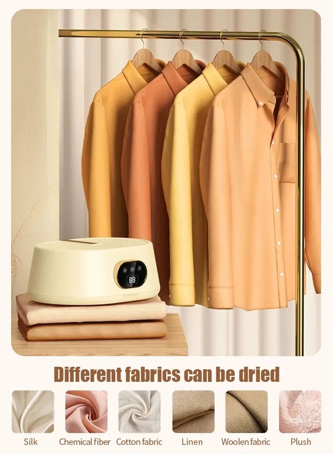 APEX Portable Laundry Dryer with Remote Control, Multifunctional Electric Dryer Machine, Mini Clothes Dryer with Dryer Bag, 2 Gear Adjustable Small Dryer Machine, Foldable Compact Dryer for Delicate Garments - Image 4