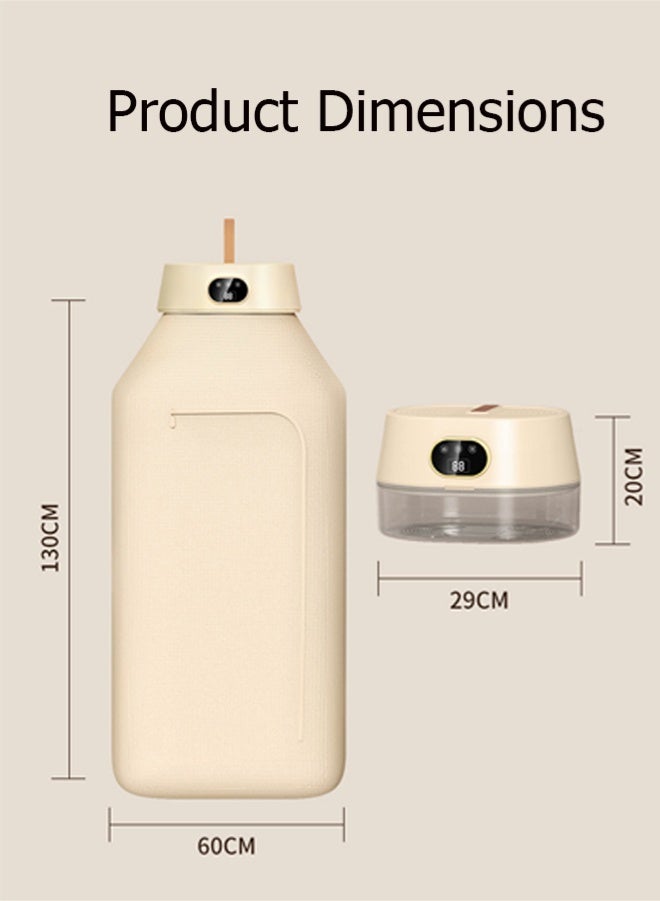 APEX Portable Laundry Dryer with Remote Control, Multifunctional Electric Dryer Machine, Mini Clothes Dryer with Dryer Bag, 2 Gear Adjustable Small Dryer Machine, Foldable Compact Dryer for Delicate Garments - Image 5