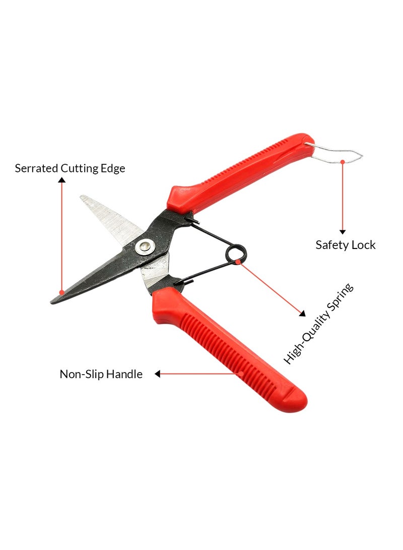 DEFAONS Gardening Hand Pruner Garden Scissors Pruning Shears Hedge Shears Trimming Scissors For Home and Garden - DEFAONS - Image 5