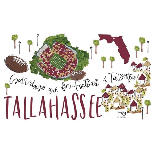 Swig Life 12oz Insulated Tumbler Travel Coffee Tumbler with Lid Cup Holder Friendly Travel Coffee Mug Stainless Steel 12 oz Reusable Insulated Coffee Mug Saturdays in Tallahassee - Image 3