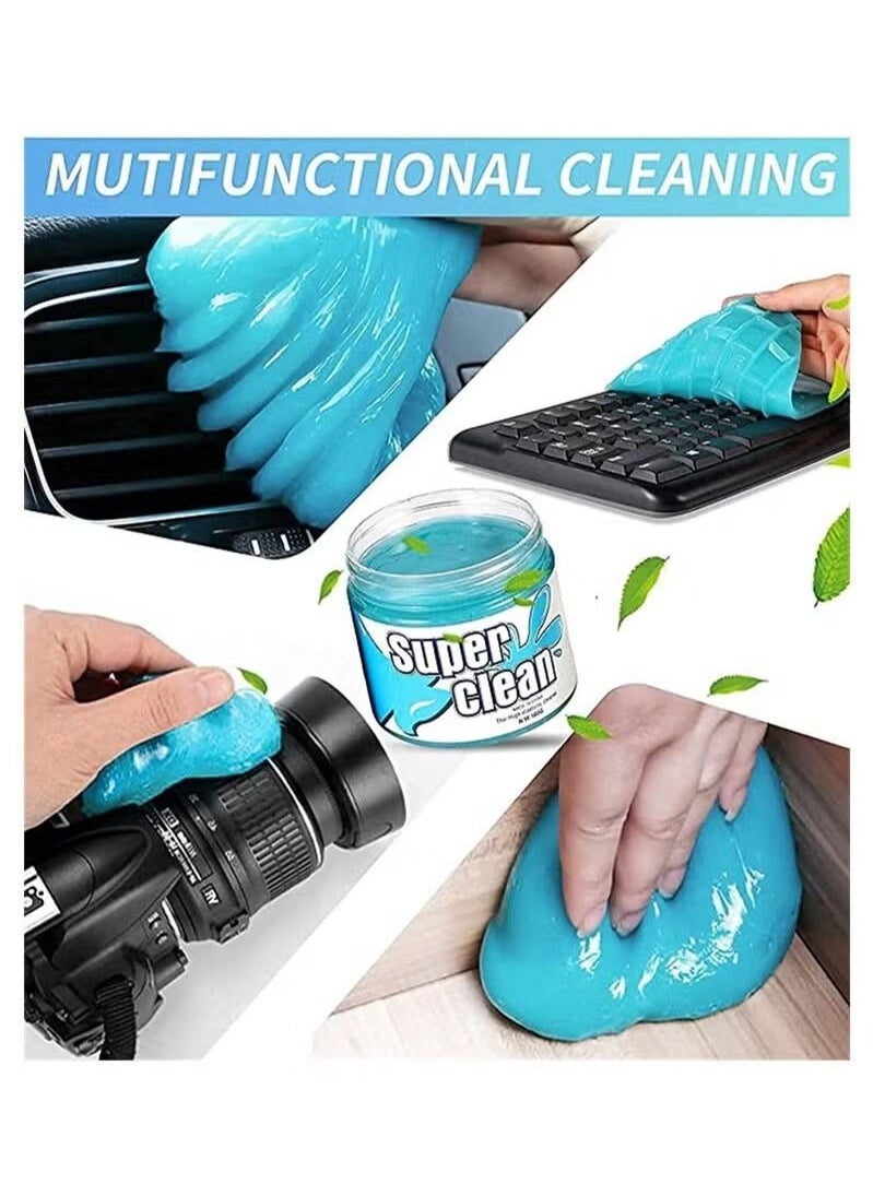 DMG TECH Cleaning Gel for Car, Car Cleaning Putty, Car Detailing Gel for Cleaning Car Interiors, for Car Vents, Pc, Laptops, Cameras, Window Slits Beauty Gel  - Image 3