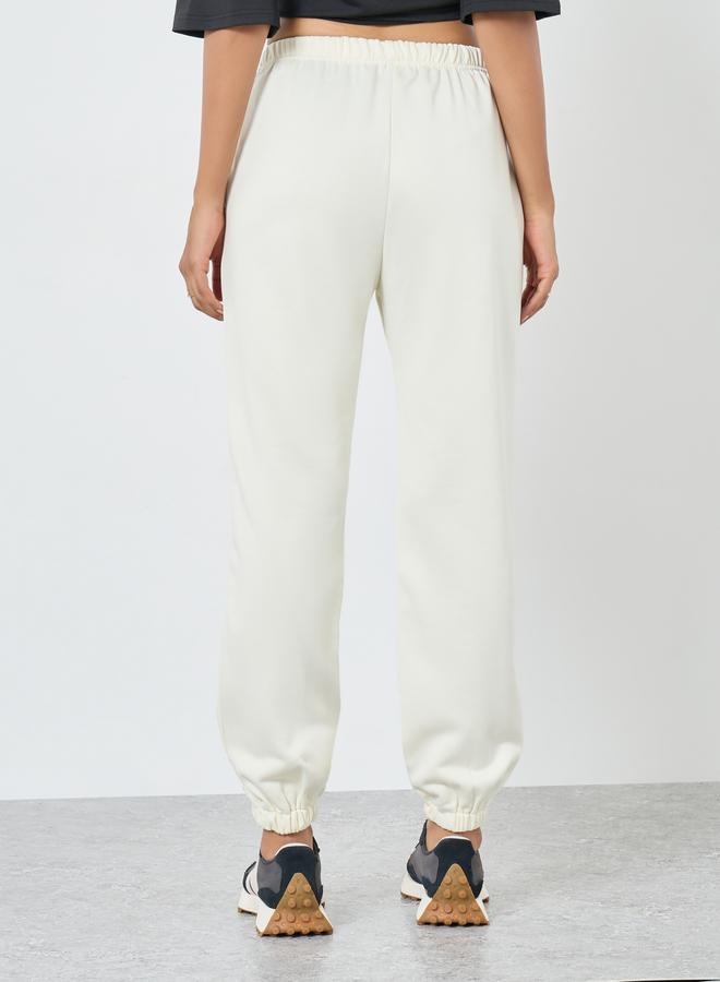 ستايلي بنطلون رياضي بخصر مطاطي وأساور - Image 4