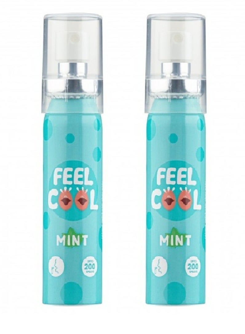 فيل كول قطعتين من معطر الفم بالنعناع 2X20 مل - Image 1