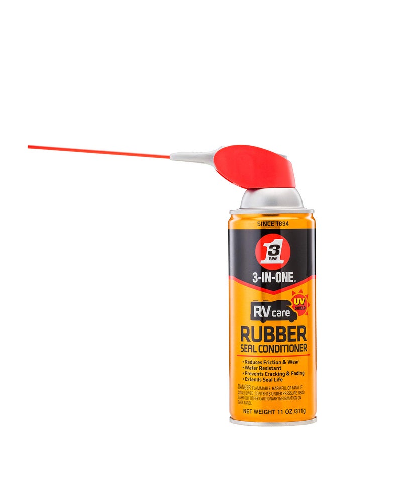 3 in one 3-IN-ONE RVcare Rubber Seal Conditioner with SMART STRAW SPRAYS 2 WAYS, 11 OZ [6-Pack] - Image 3