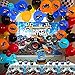 Roaring Good Time Monster Truck Birthday Decorations 63 PCS Monster Truck Birthday Party Supplies Monster Truck Backdrop Balloons Tablecloth Cake Toppers Cupcake Toppers - Image 3