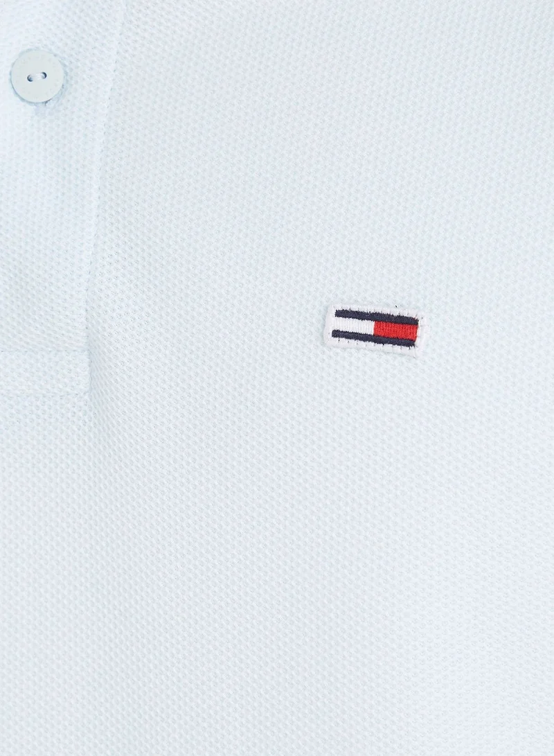 TOMMY JEANS Logo Print Polo
