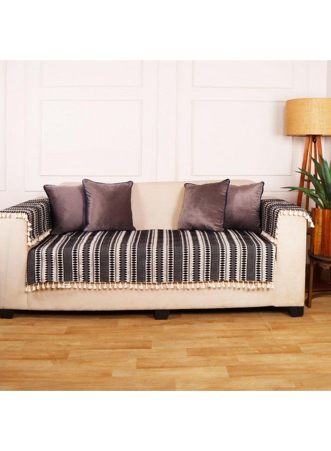 STITCHNEST 5 Seater Acrylic Sofa Cover Protector - Image 1