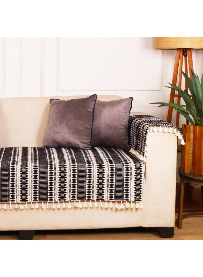 STITCHNEST 5 Seater Acrylic Sofa Cover Protector - Image 2