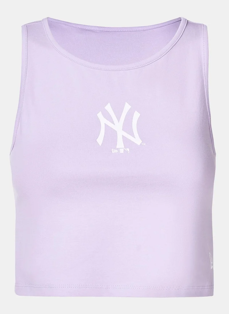 نيو ايرا Women's MLB New York Yankees LE Crop Top
