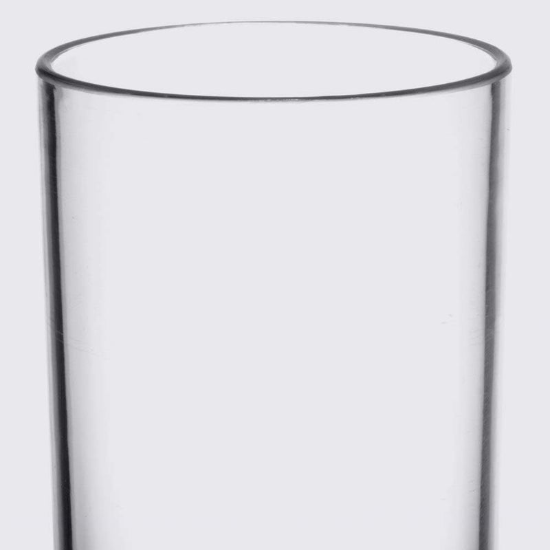 Get G.E.T. H-14-1-SAN-CL-EC Clear 14 oz. Tom Collins, Break Resistant Dishwasher Safe San Specialty Drinkware Collection (Pack of 4) - Image 4