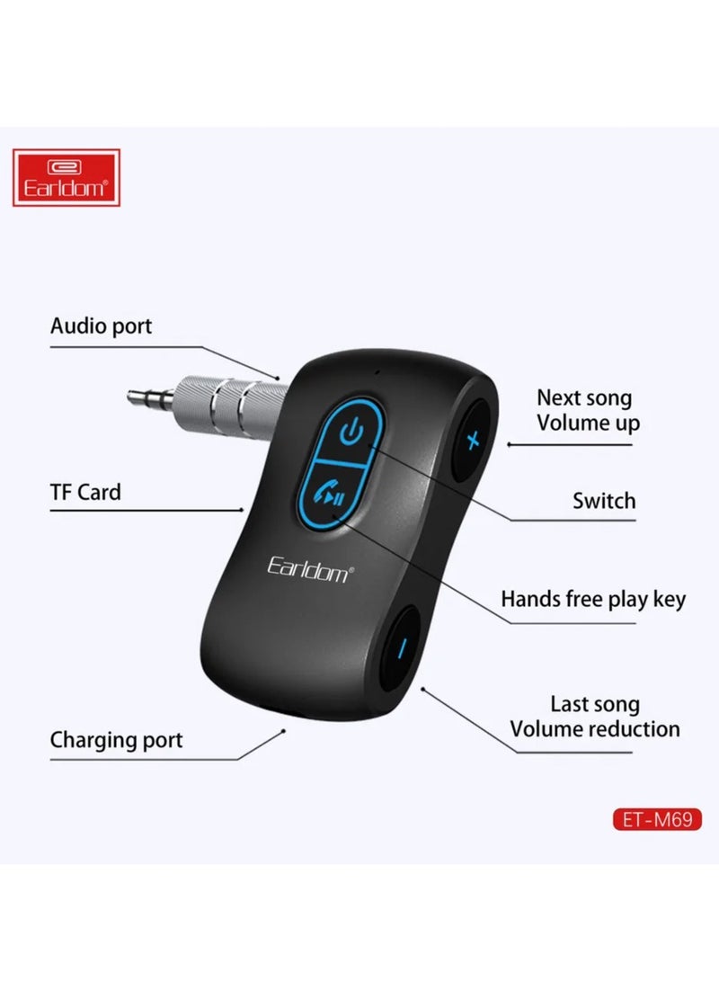 ELTRAZONE 3 in 1 wireless music receiver With TF slot plug and play HD audio playback - Image 3