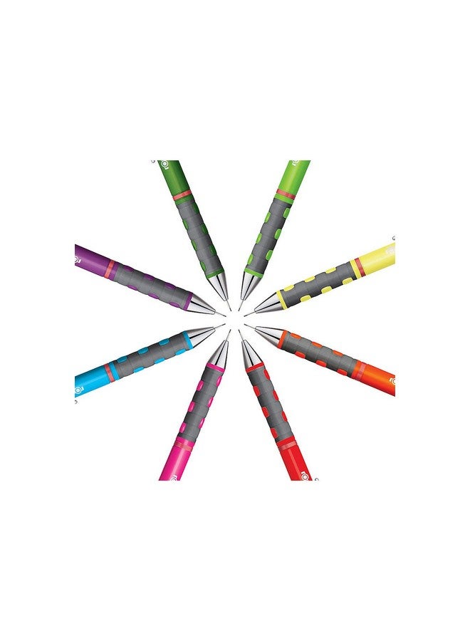 Rotring قلم رصاص ميكانيكي روتراينغ 0.5 مم مع قفل | تيكي | للكتابة السلسة والرسم | أسطوانة صفراء نيون | قرطاسية - Image 5