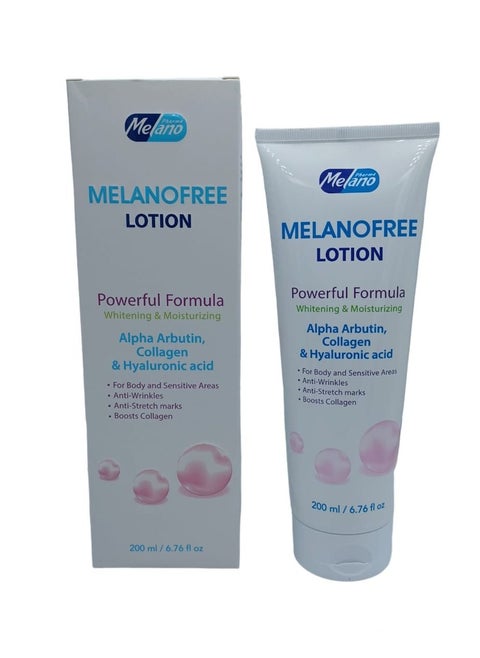 Melanofree Lotion Whitening And Moisturize Skin 200 m