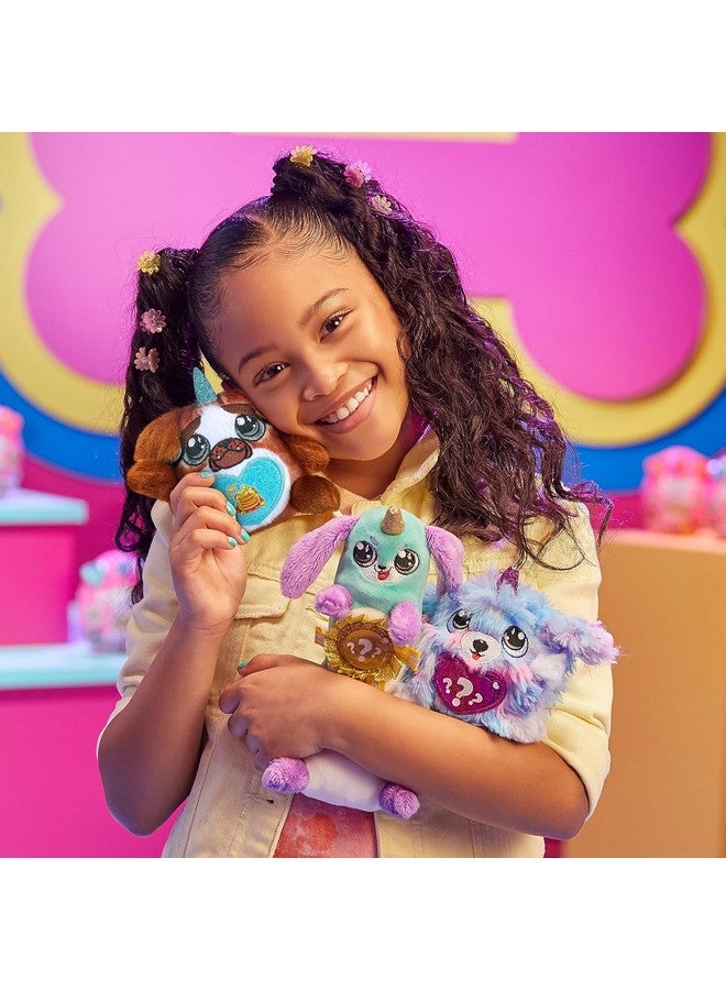Rainbocorns Rainbocorns Sparkle Heart Surprise, Puppycorn Series 2, Puppycorn Surprise, Moxie The Komon - Collectible Plush - 7 Layers of Surprises, Peel and Reveal Heart, Ages 3+ (Komon) - Image 5