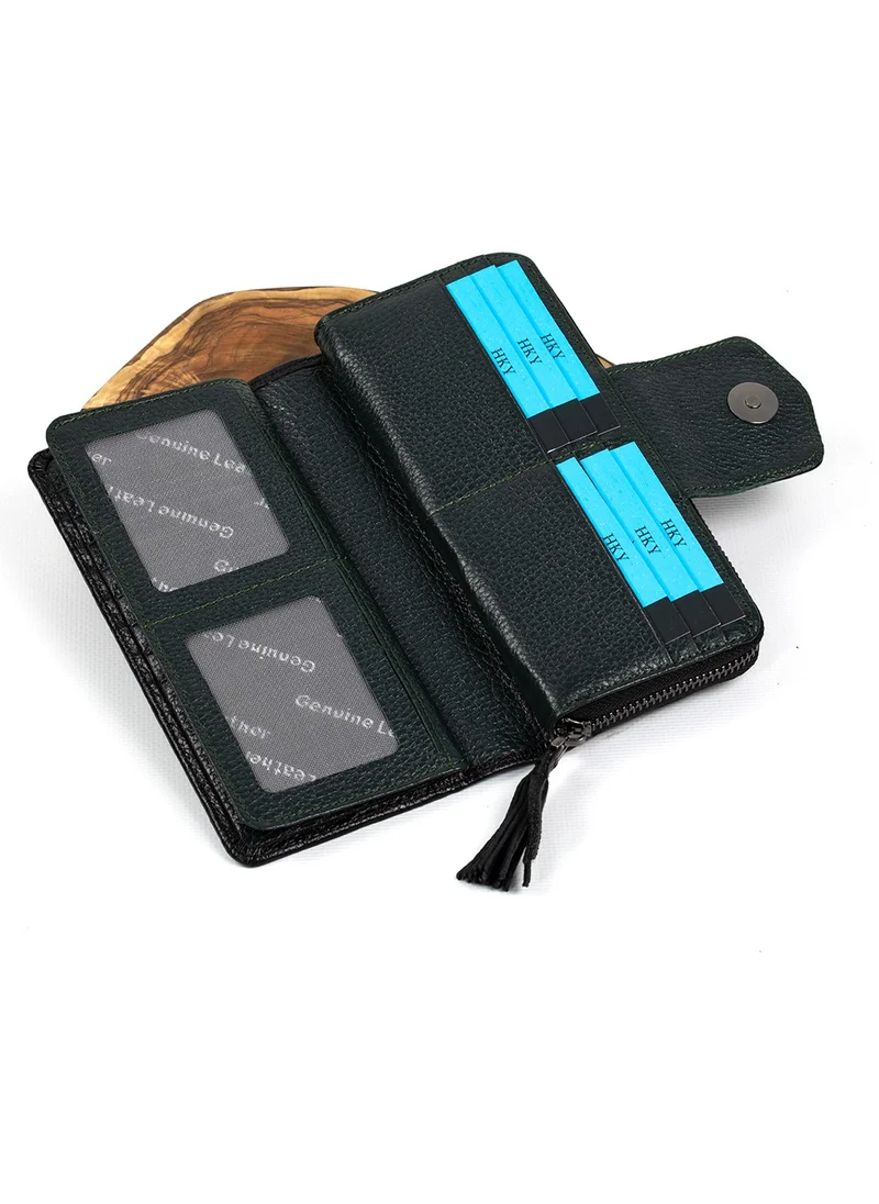 Hky Leather Multi-Purpose Women's Wallet