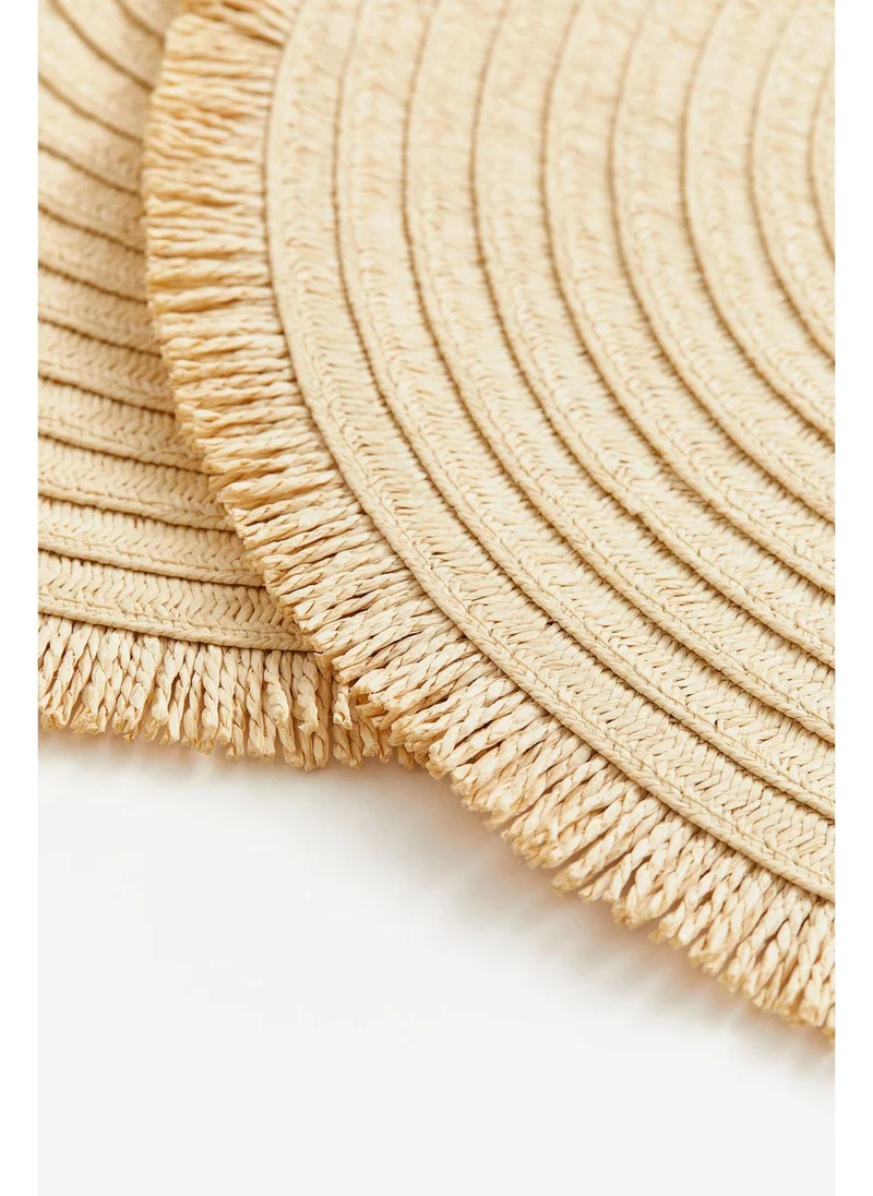 H&M 2-pack round place mats