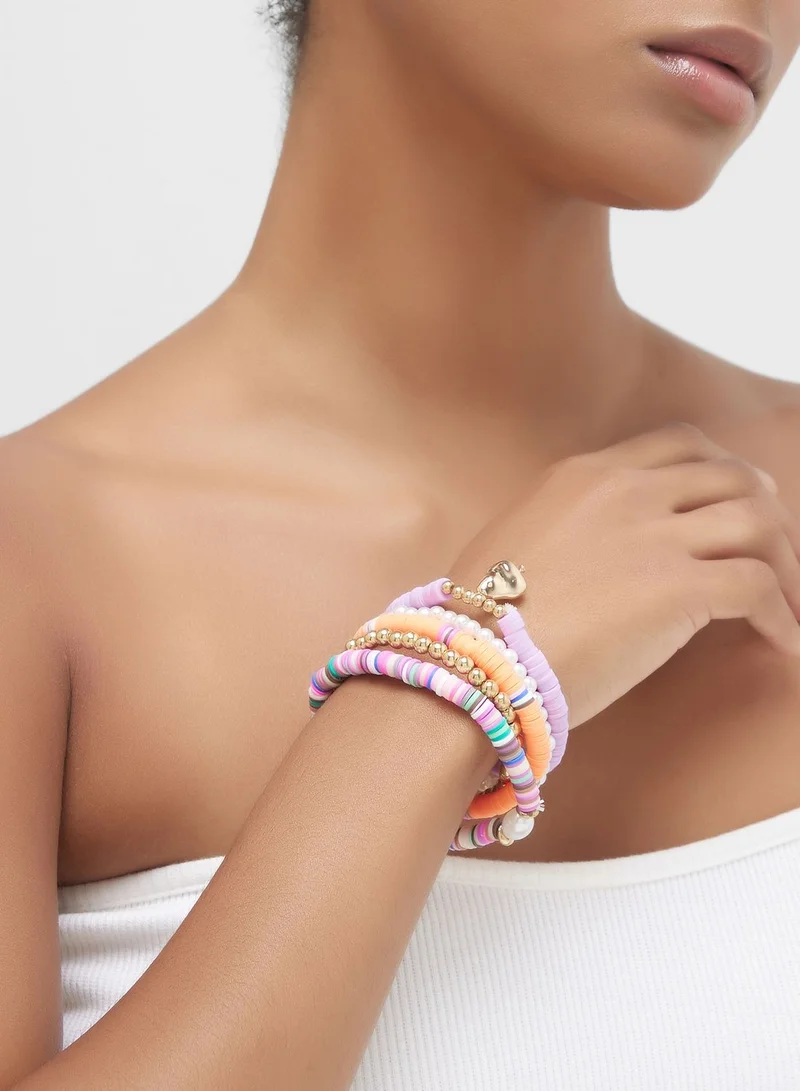 جينجر 5 Pack Beaded Bracelet