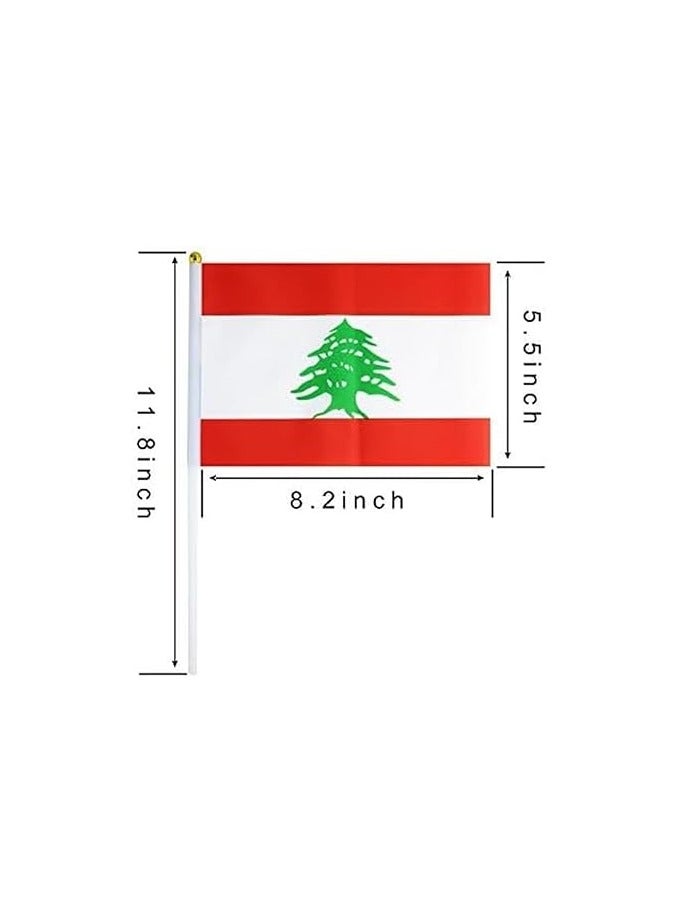 PRINTSHOP4ME Set of 10 Hand-Held Mini Country Flags - Perfect for Parades - Festivals and Party Decorations - Party Favors and Event Supplies - Image 3