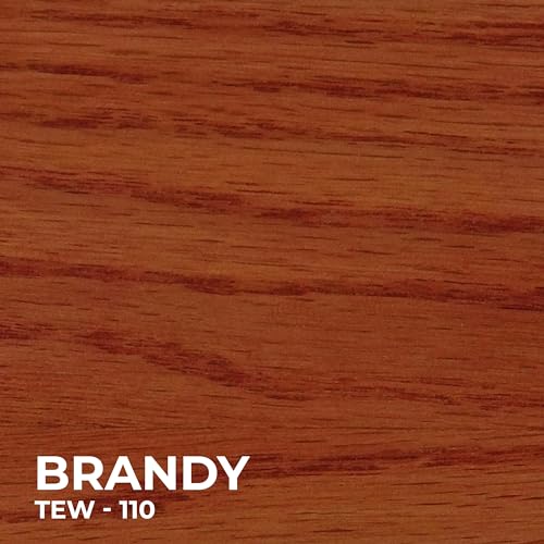 SamaN Interior Water Based Wood Stain - Natural Stain for Furniture, Moldings, Wood Paneling, Cabinets (Brandy TEW-110-12, 12 oz) - Image 3