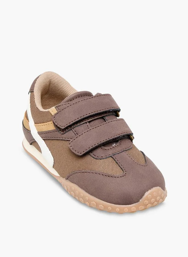 جونيورز Boys Hook & Loop Ankle School Sneakers