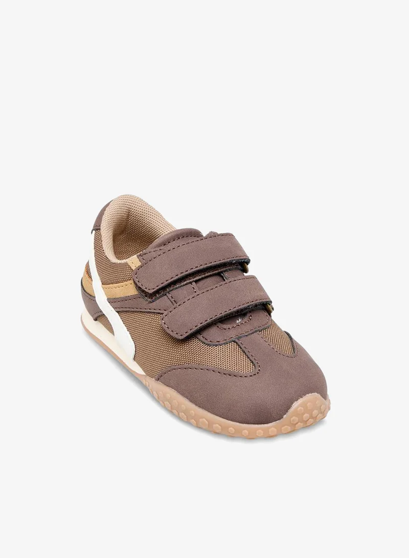 Juniors Boys Hook & Loop Ankle School Sneakers