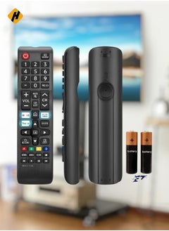 N59-01315A Replacement Remote Control for Samsung Smart TV All Samsung LED QLED LCD Series 6/7/8/9 4K UHD HDTV HDR Smart Curved Flat TV with Netflix Prime Video Hulu Button with battery