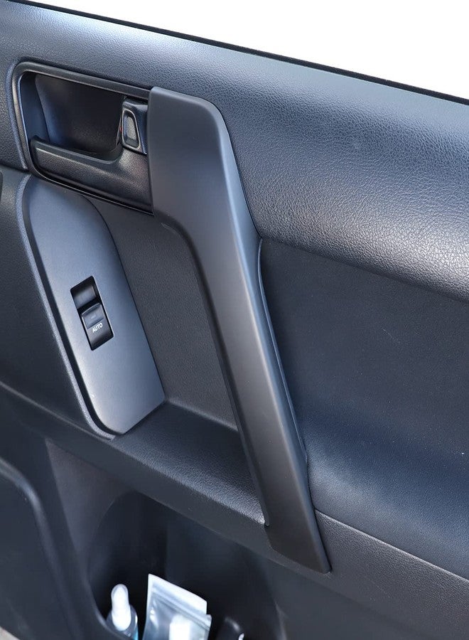 CHEAYAR Car Inner Door Handle Frame Cover Trim Fit for Toyota Land Cruiser Prado FJ150 LC150 150 2010-2018 ABS Inner Door Handle Cover, Car Interior Door Handle Protection Trim Cover, 4 PCS (Matt black) - Image 5