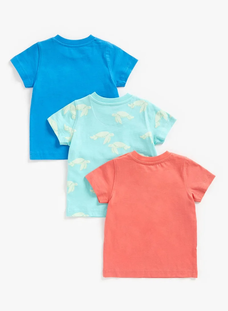 mothercare Kids 3 Pack Graphic T-Shirt