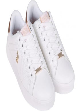 U.S. Polo Assn. Extra 100551350 Stitched Women's Shoes White  - Image 3