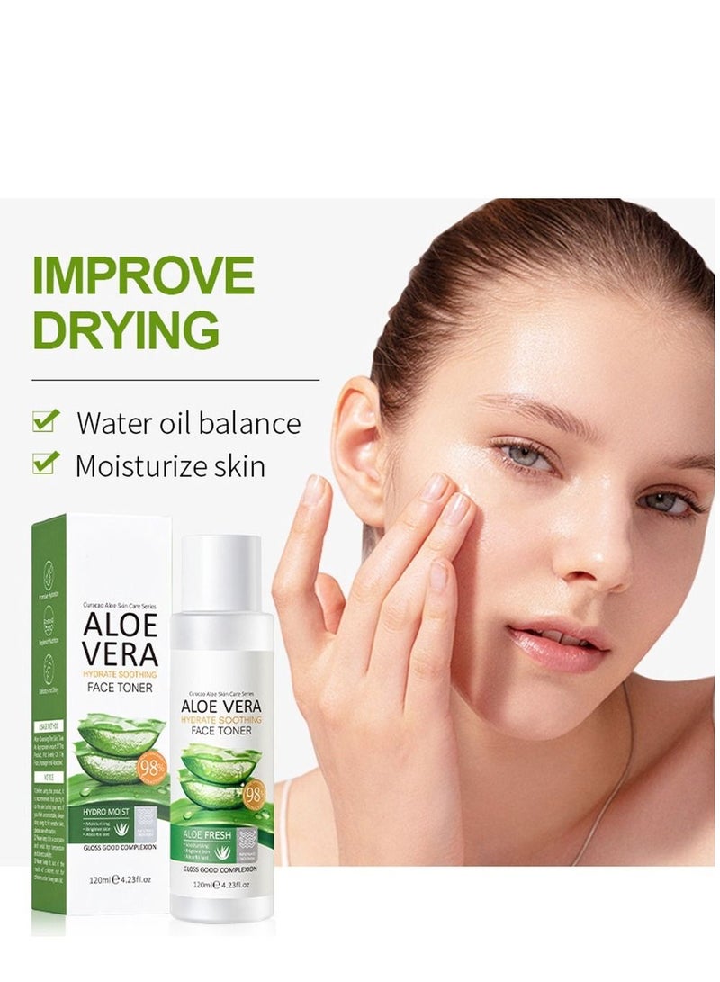 SADOER SADOER Aloe Vera Cleanser Soothing Moisturizing Facial Lotion - Image 2