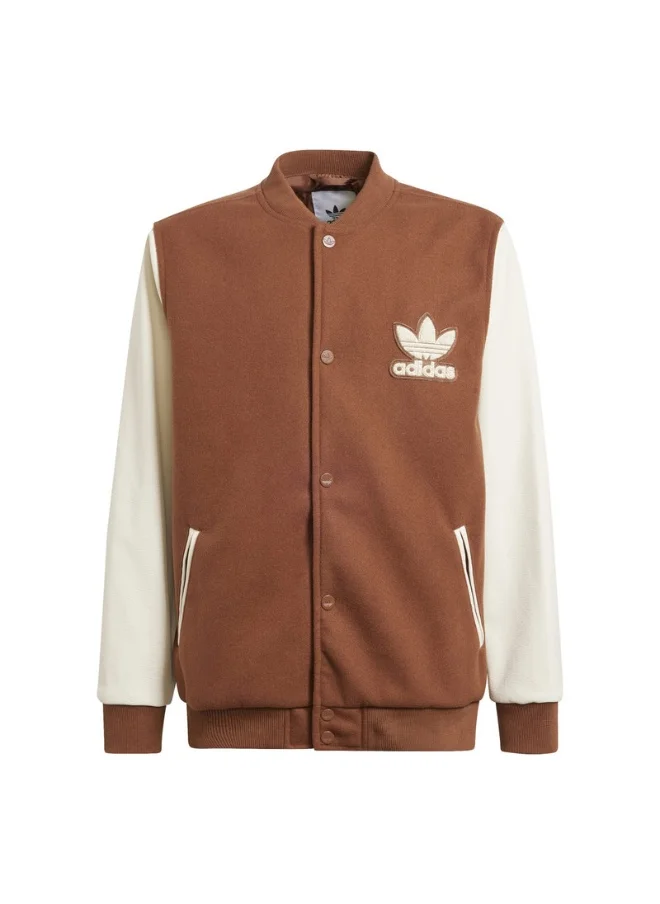 Adidas adidas VRCT JACKET Brown Originals Kids JACKETS