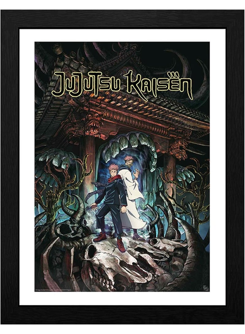 GB EYE JUJUTSU KAISEN Itadori & Sukuna Framed Print