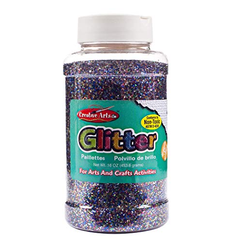 Charles Leonard Creative Arts by Charles Leonard Glitter, 16 Ounce Bottle, Multi-Color (41100) - Image 2