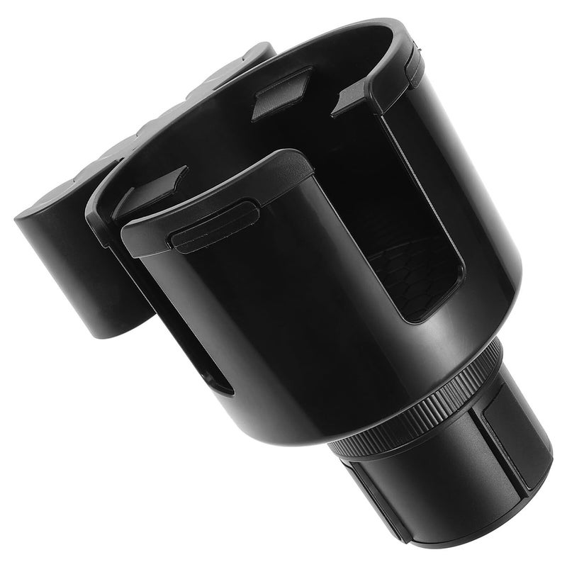 Car Cup Holder Expander Large Water Bottle Holder With Coin Box For Console - Image 2