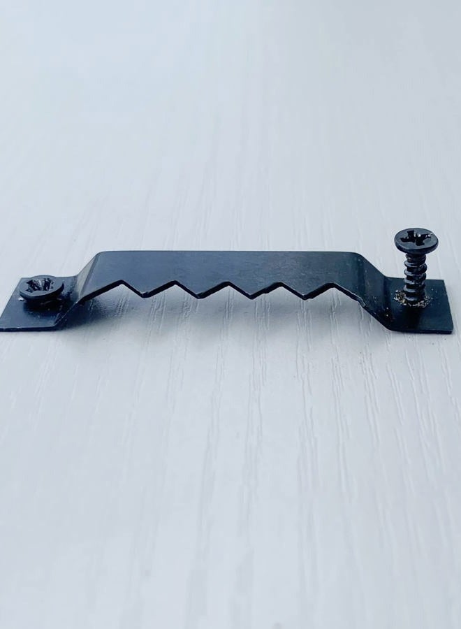 Suprom Heavy Duty Sawtooth Hangers for 50 lbs Photo Hangers 50 Pack Heavy Duty Hangers with Screws Canvas Picture Hanging Solutions Clock Frames Artwork - Image 5