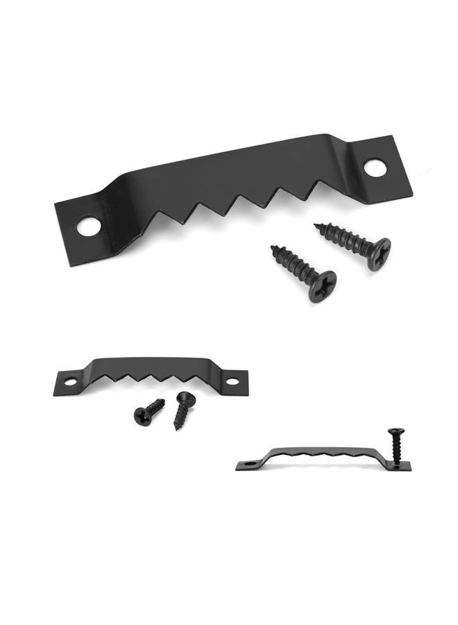 Suprom Heavy Duty Sawtooth Hangers for 50 lbs Photo Hangers 50 Pack Heavy Duty Hangers with Screws Canvas Picture Hanging Solutions Clock Frames Artwork - Image 1