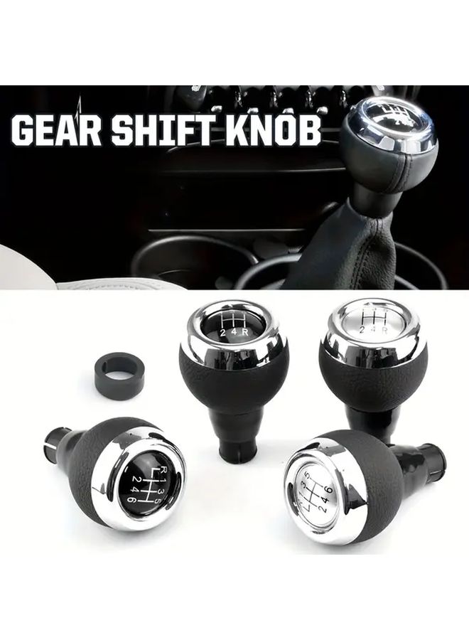 Black 5 Speed Manual Transmission Gear Shift Knob for Mini Cooper Countryman Models - Image 2