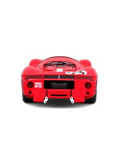 Bburago Bburago Ferrari Racing 330 P4 Daytona 1967 Die-cast Car (1:24, Red)  - Image 3