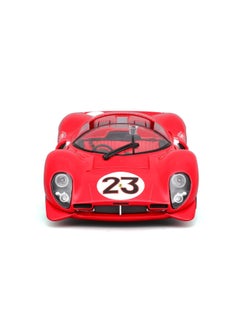 Bburago Bburago Ferrari Racing 330 P4 Daytona 1967 Die-cast Car (1:24, Red)  - Image 2