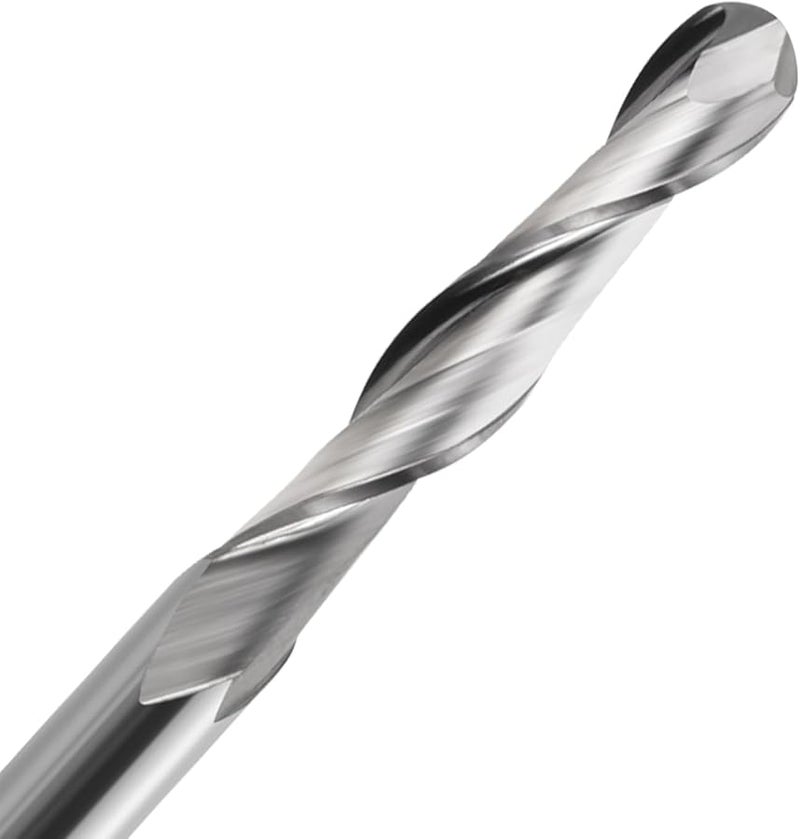 4 0x22x45L Carbide Ball Nose End Mill 3 175mm 6mm Shank CNC Router Bit 2 Flutes Tungsten Milling Cutter Wood Carving Engraving Tools - Image 4