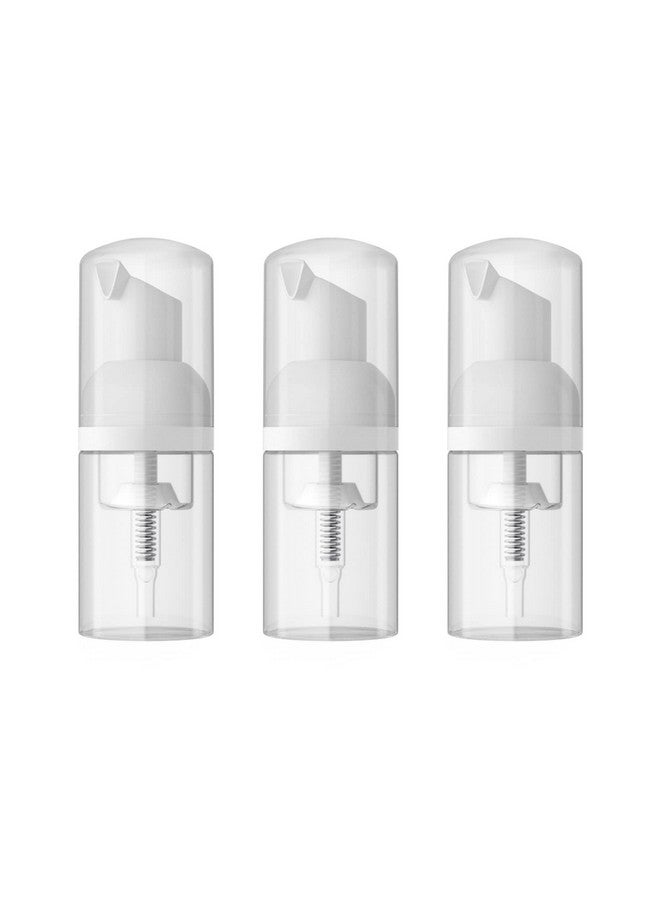 LONGWAY 3Pcs Travel Size Foam Pump Bottle,Mini Empty Pump Bottle Dispenser(30Ml,1 Fl Oz) (Clear)  - Image 1