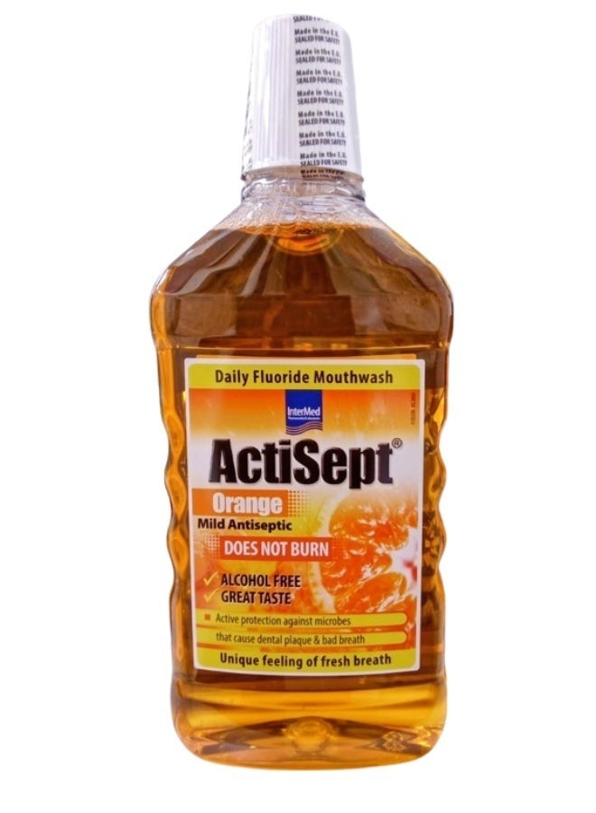 Actisept Mouth Wash 500ml orange