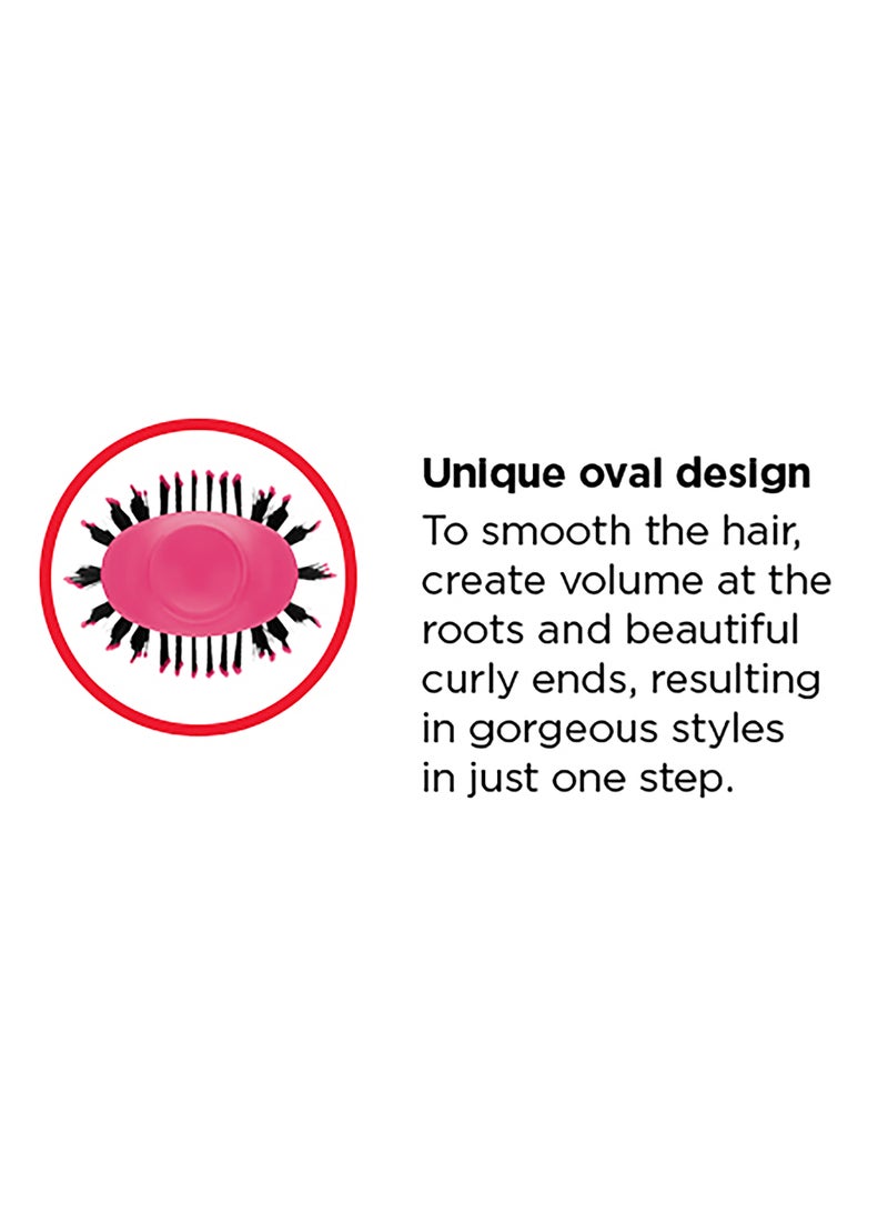 Revlon One Step Hair Dryer And Volumizer, 1100 Watts, Oval Brush Design, 2 heat setting plus cool setting - RVDR5222 - Image 2