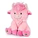 JEROKUMI Highland Cow Stuffed Animal 8inch Strawberry Pink Highland Cow Plush with Ribbon Bow Cute Plushies for Kids Boys Girls Kawaii Doll Birthdays Gifts for Girlfriends - Image 2
