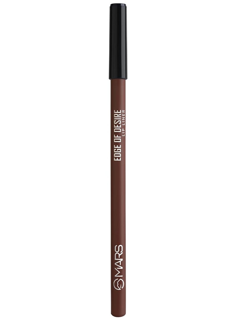 Mars Matte Liner One Swipe Smooth Application Long Lasting Lip Pencil 14gm 14- Choco Butter Satin - Image 2