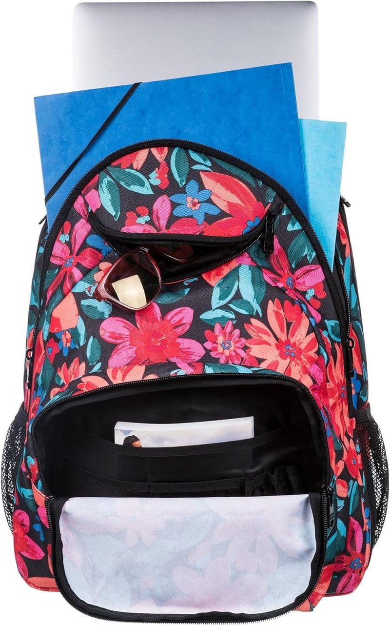 Roxy Women Shadow Swell 24 L Medium Backpack Anthracite Floral Fiesta One Size - Image 4