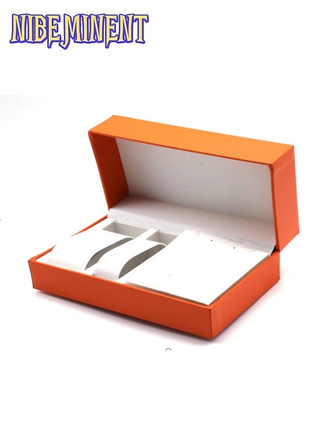 NIBEMINENT Fashionable Watch Set Elegant Women's Pink Roman Quartz PU Faux Leather Watch And 5pcs of Heart Pink Accessories Set Includes Boxes - Image 2