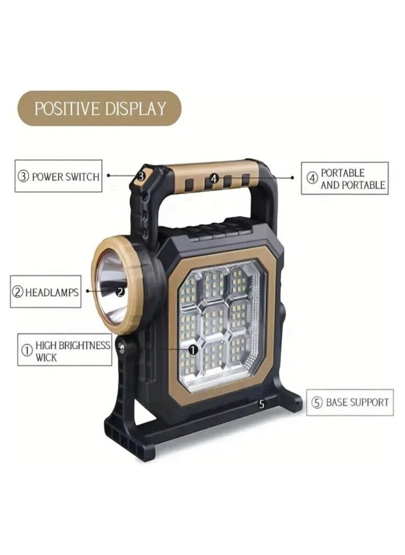 Solar Multi-Light Source Charging Lamp HS-8030