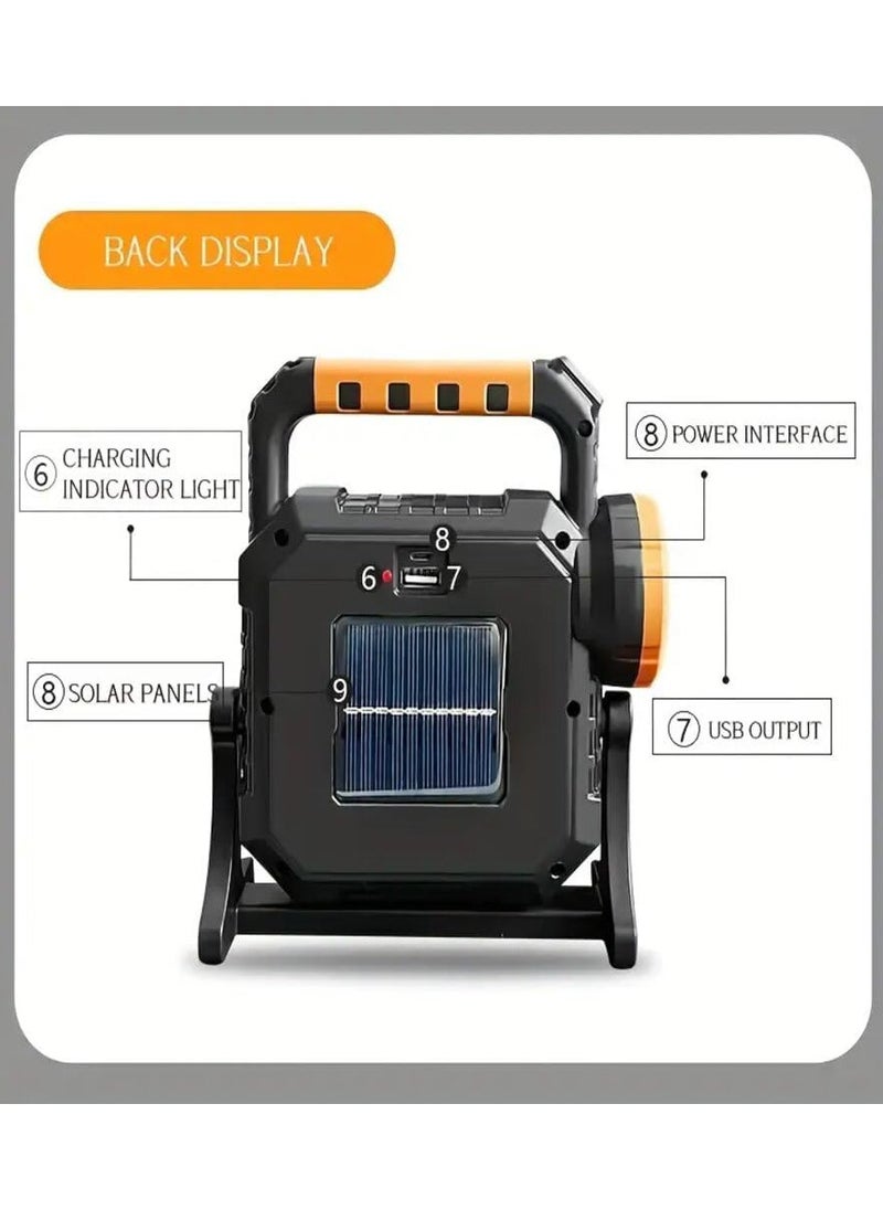 Solar Multi-Light Source Charging Lamp HS-8030