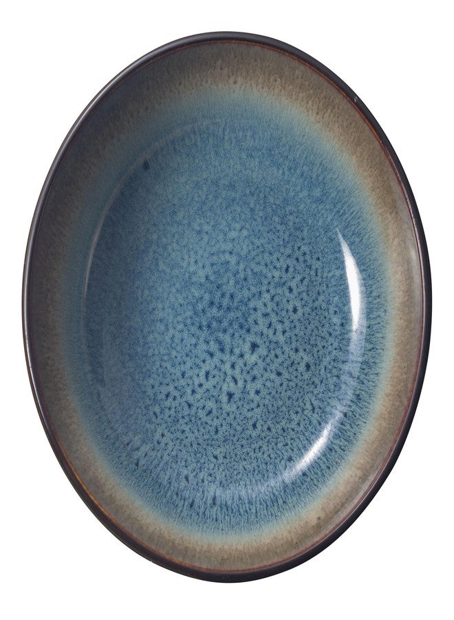 Pfaltzgraff Monroe Blue Serving Bowl, 9-Inch - Image 2